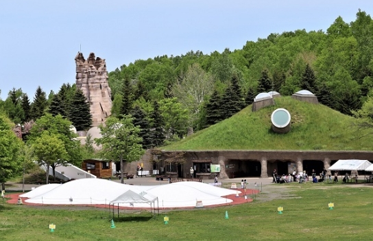 滝野すずらん丘陵公園の夏の風景